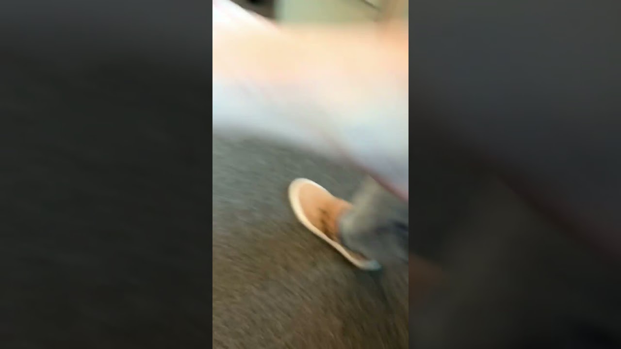 Kyle Unfug takes off her shoe and shows her pedi.