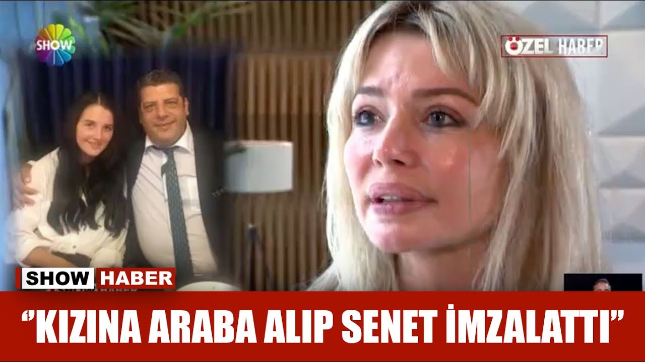 ''Kızına araba alıp senet imzalattı''