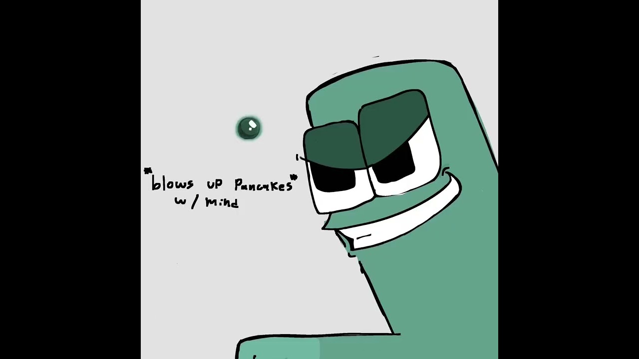 L blows up N’s pancakes (ALPHABET LORE !!!!!!)