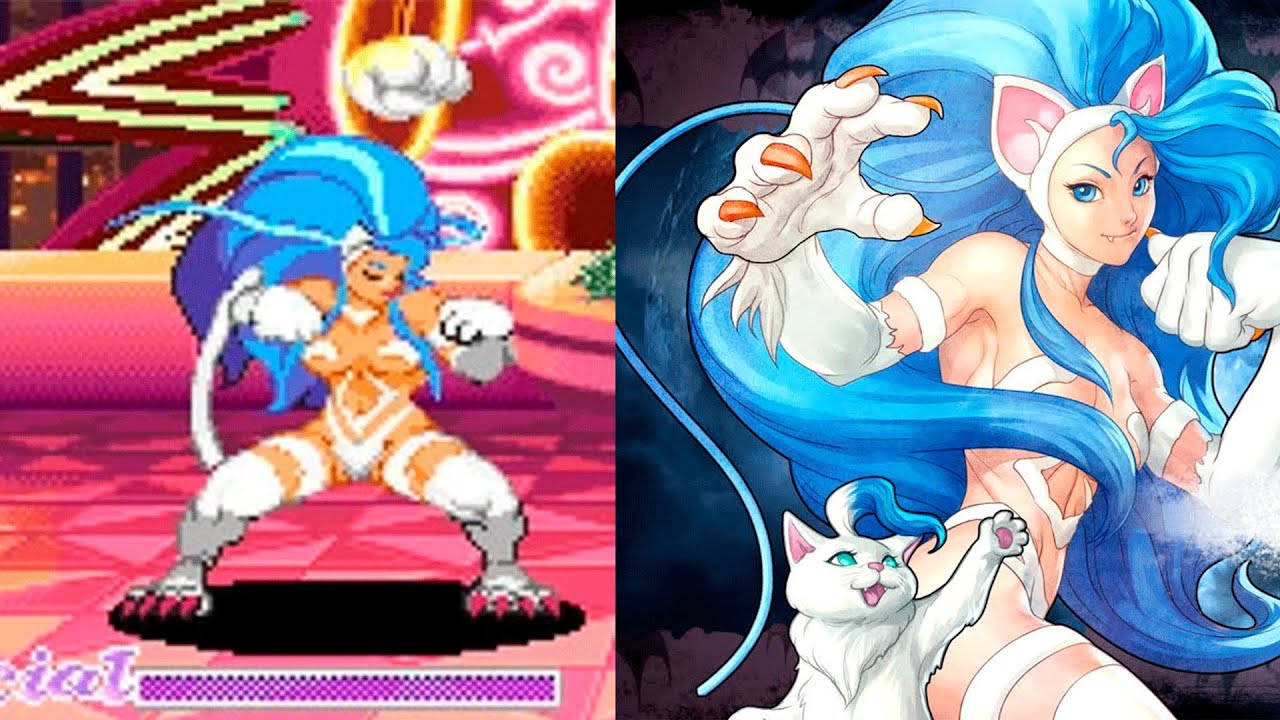 La evolución de Felicia/Darkstalkers/Master Evolution
