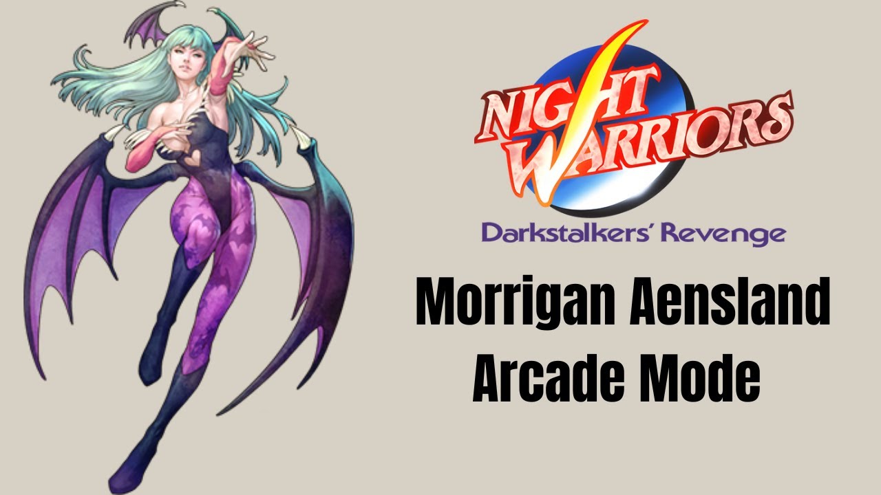 La ICÓNICA, LEGENDARIA y SEDUCTORA MORRIGAN - Night Warriors: Darkstalkers’ Revenge