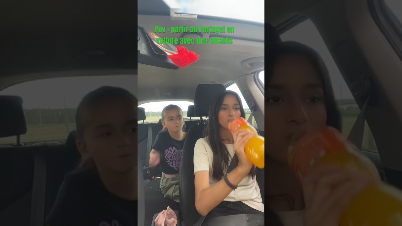 La route des vacances #shortvideo #merefille #humour