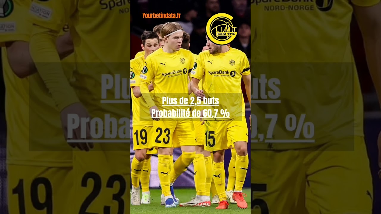 LA STAT DU JOUR : HAUGESUND VS BODO/GLIMT #parieur #parissportifs #footballstats