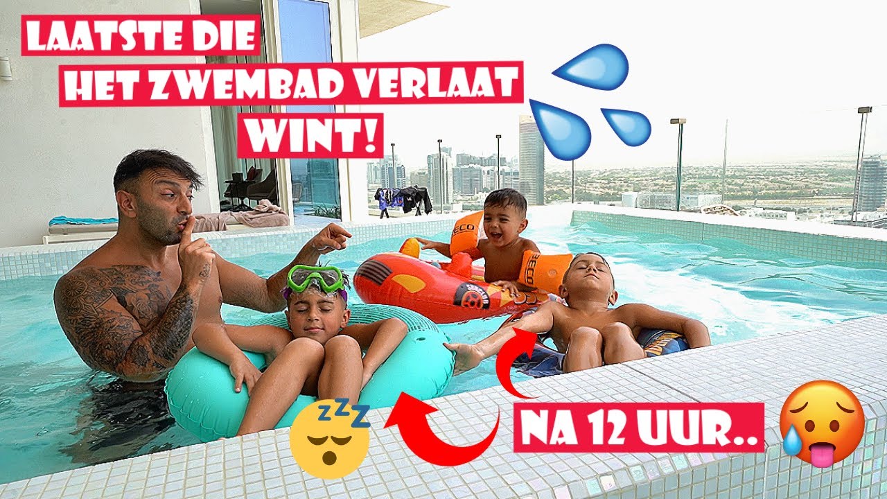 LAATSTE DIE HET ZWEMBAD VERLAAT WINT! | LAKAP JUNIOR