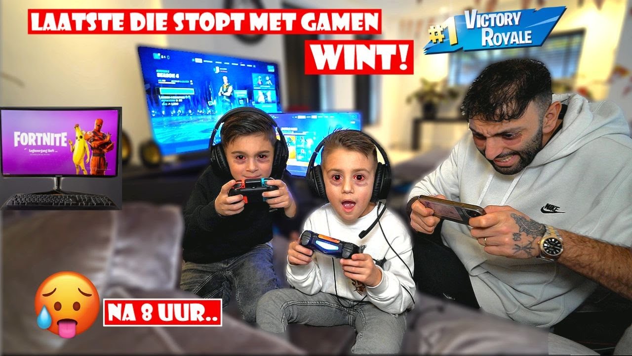 LAATSTE DIE STOPT MET GAMEN WINT 😎! (DEEL 2) | LAKAP JUNIOR