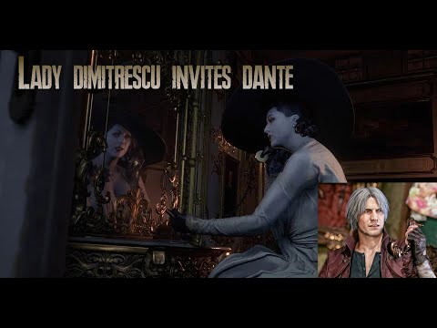 Lady Dimitrescu call's Dante #LADYDIMITRESCUMEME #RESIDENTEVIL8MEME