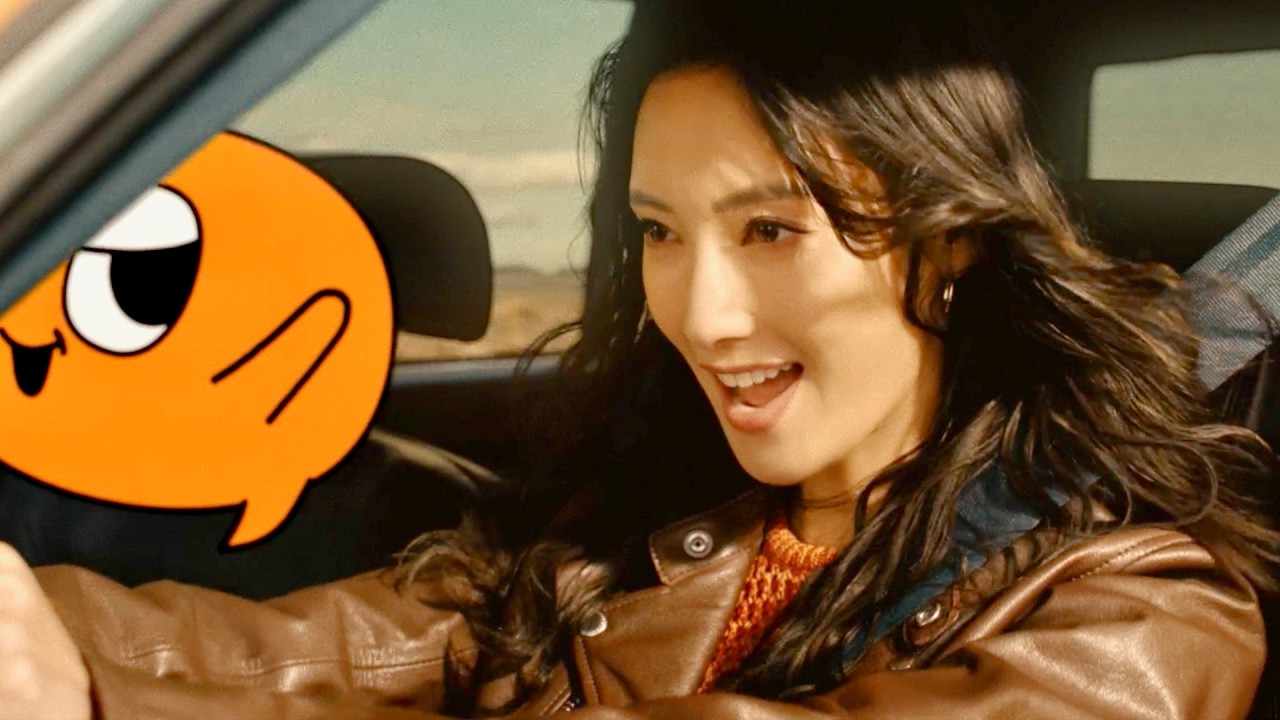 菜々緒、L’Arc-en-Ciel「Driver’s High」を口ずさみ爆走／カーセンサー CM