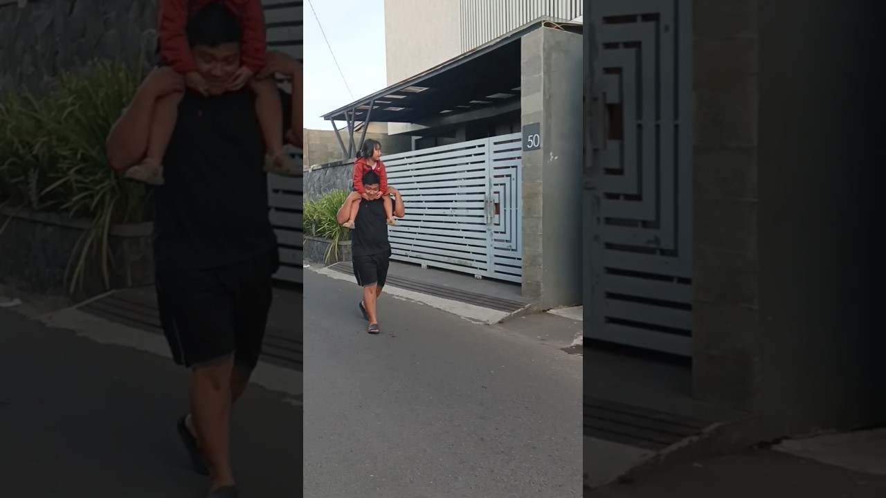 lari pagi lewat depan rumah bang bobby stuntrider @BobbyStuntrider  #laripagi #sehat #shorts