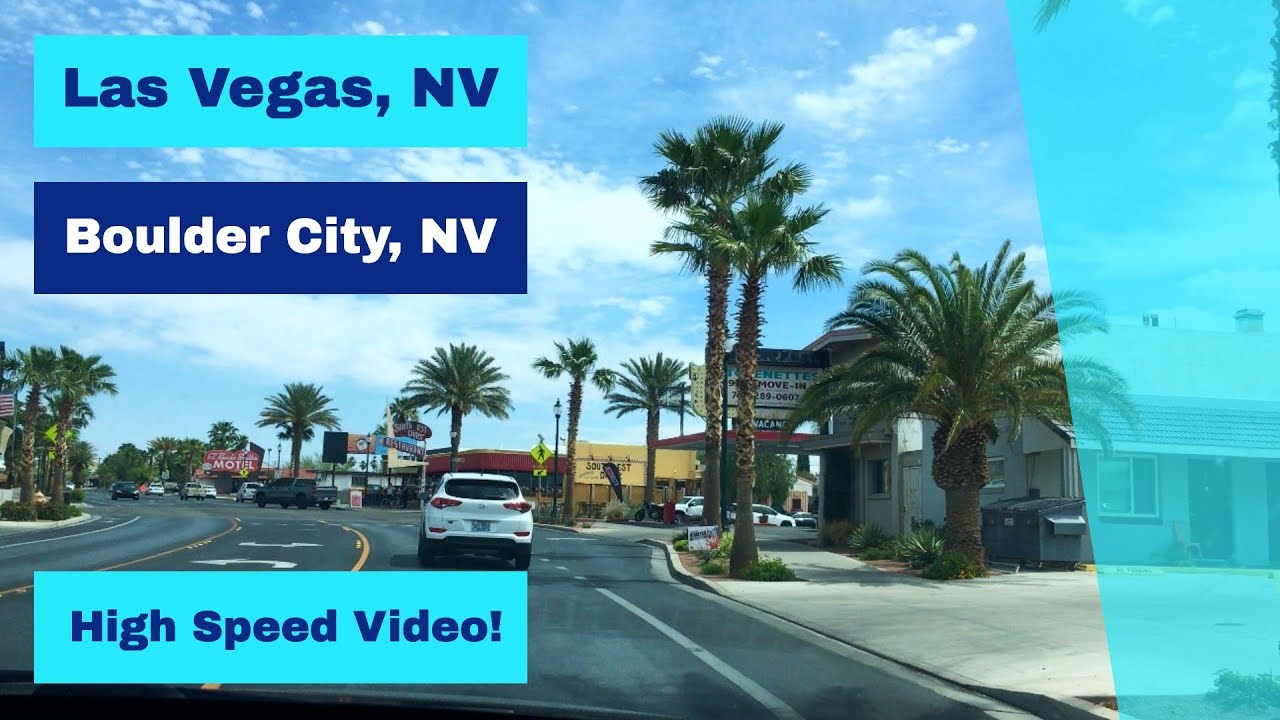 Las Vegas, NV to Boulder City, NV - High Speed Driving Video