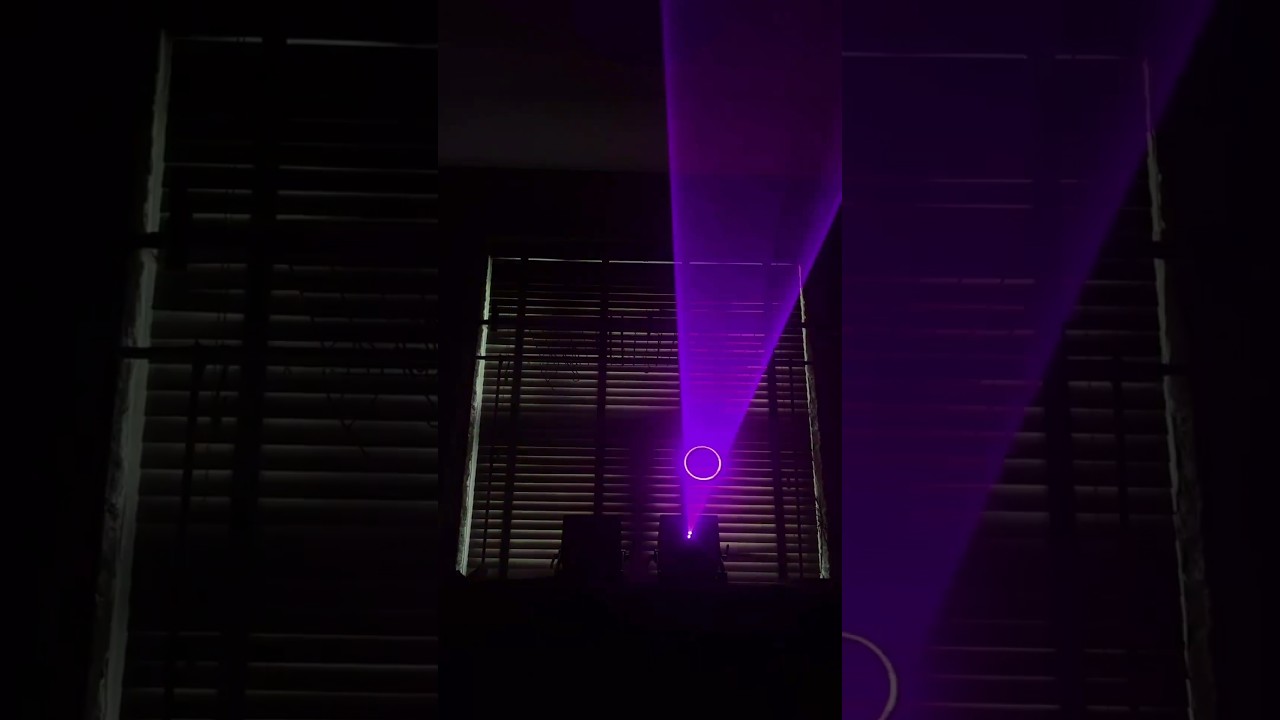 Laser Bass Light Show 3 🔵 🟠 🟣
