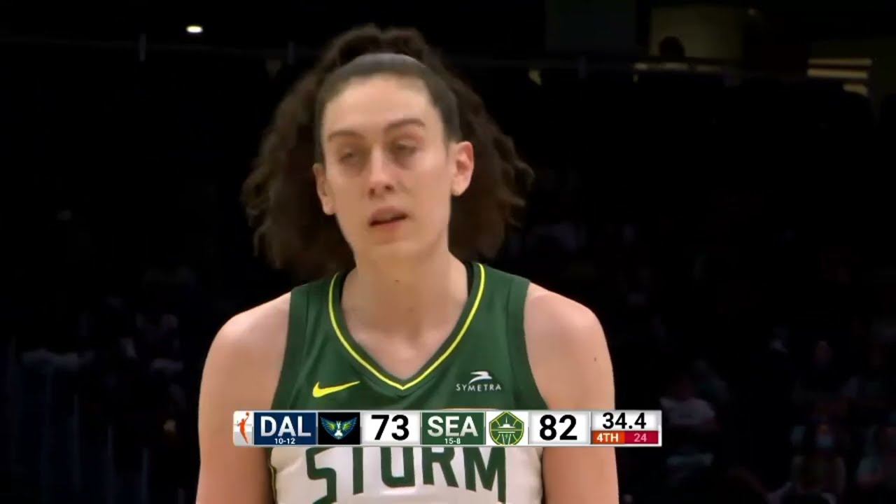 Last 45 seconds of Dallas Wings vs Seattle Storm