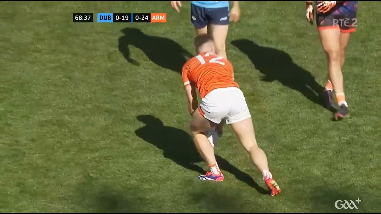 LAST 5 MINUTES OF DUBLIN V ARMAGH - 2025 ALL IRELAND FOOTBALL CHAMPIONSHIP GAA