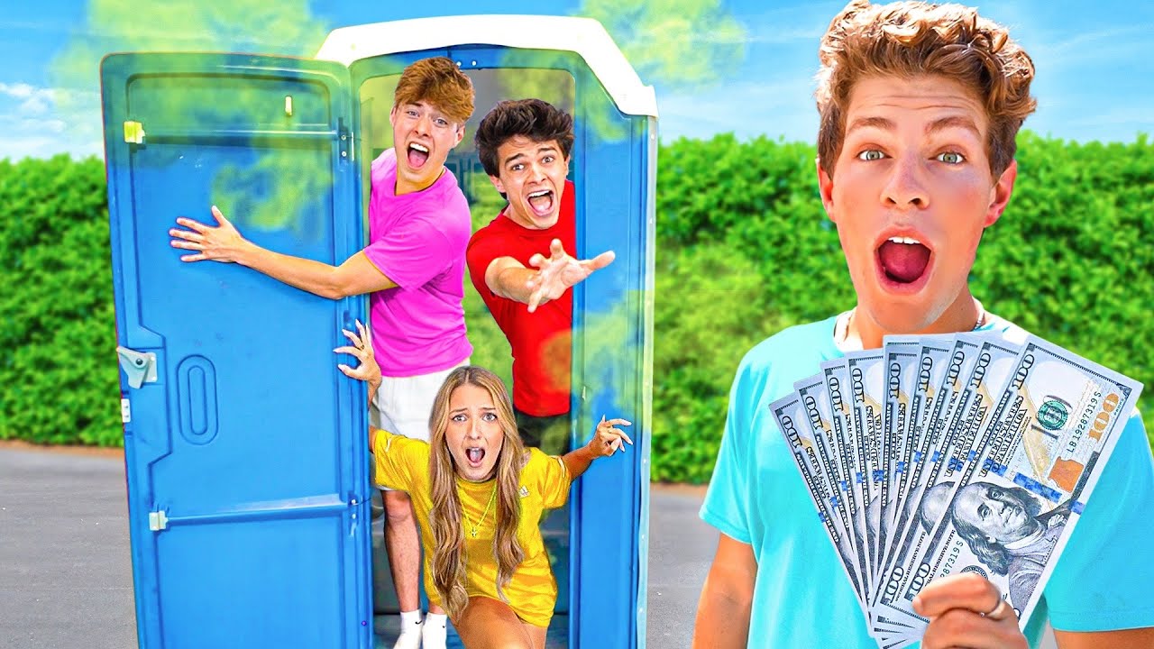 LAST TO LEAVE PORTA POTTY WINS $10,000!