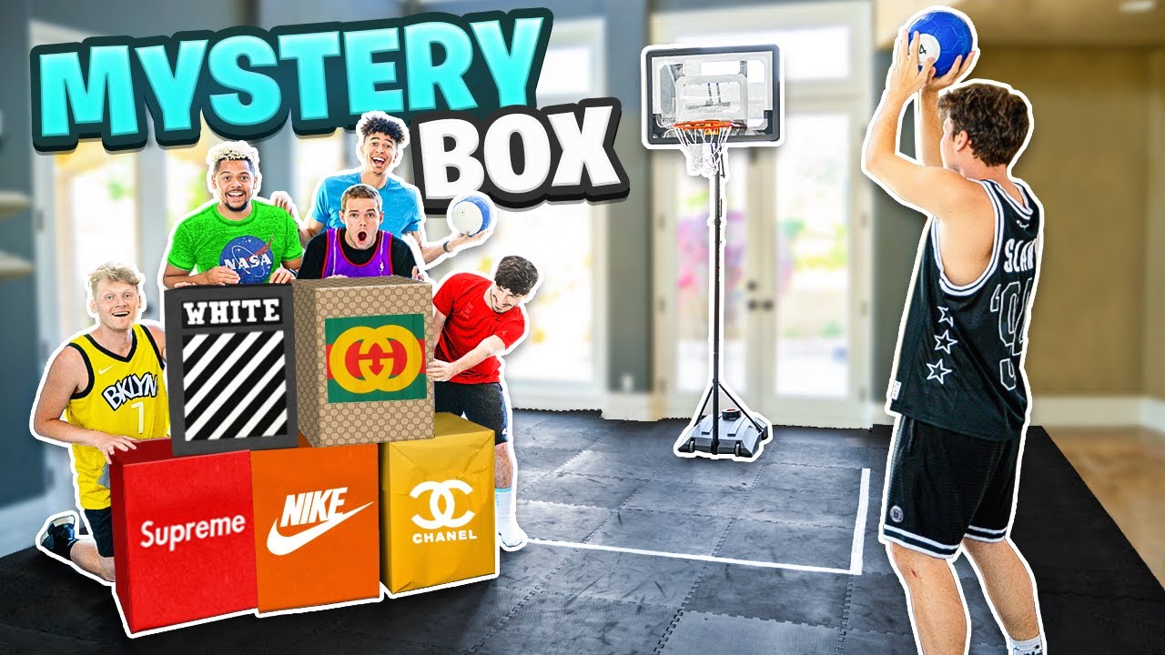 Last To Miss MINI HOOP SHOT Wins Mystery BOX!
