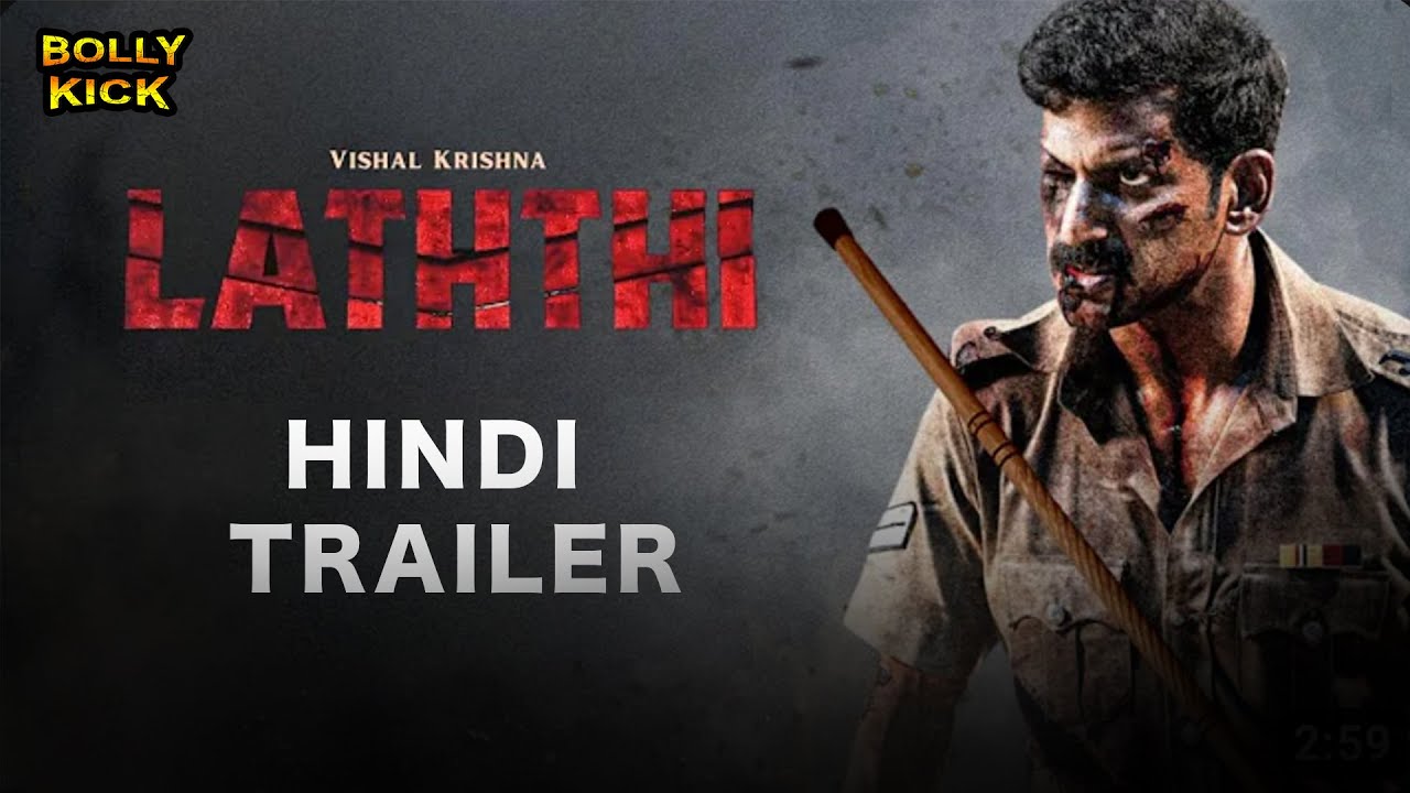 Laththi Movie Trailer Hindi | | Vishal, Sunaina, Prabhu | Hindi Action Movie | A Vinoth Kumar Film