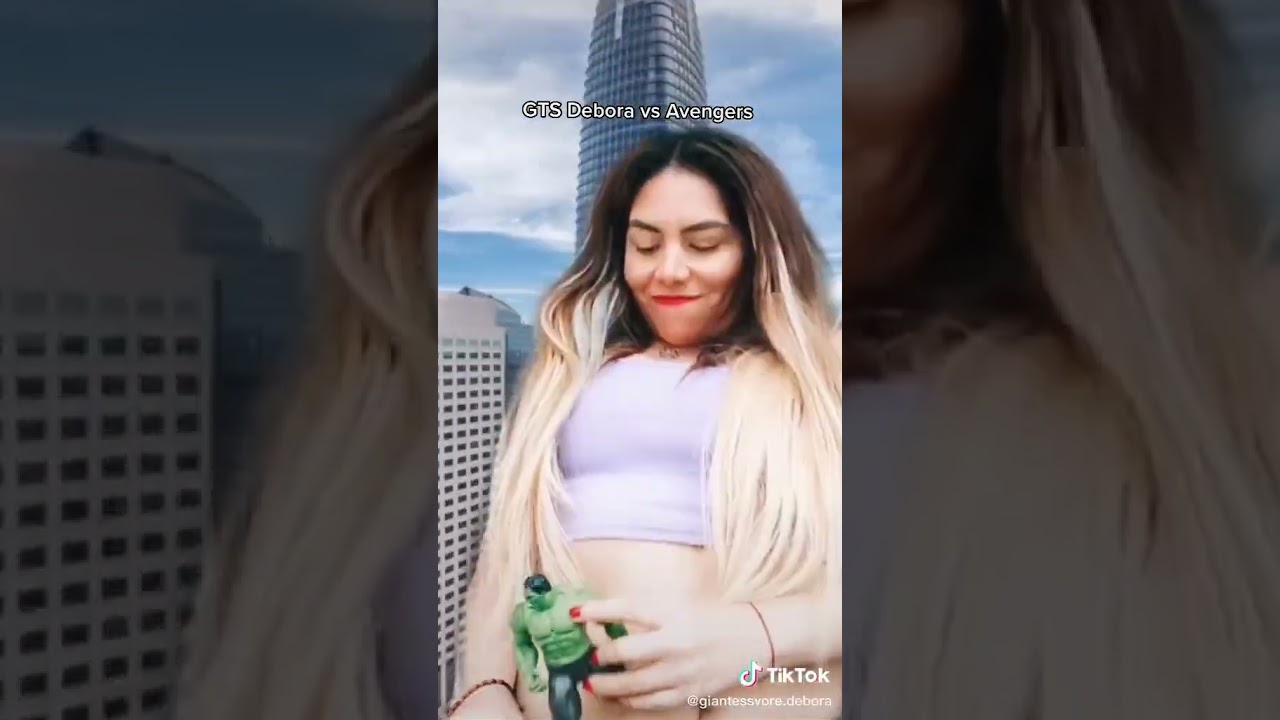 latina giantess vs avengers