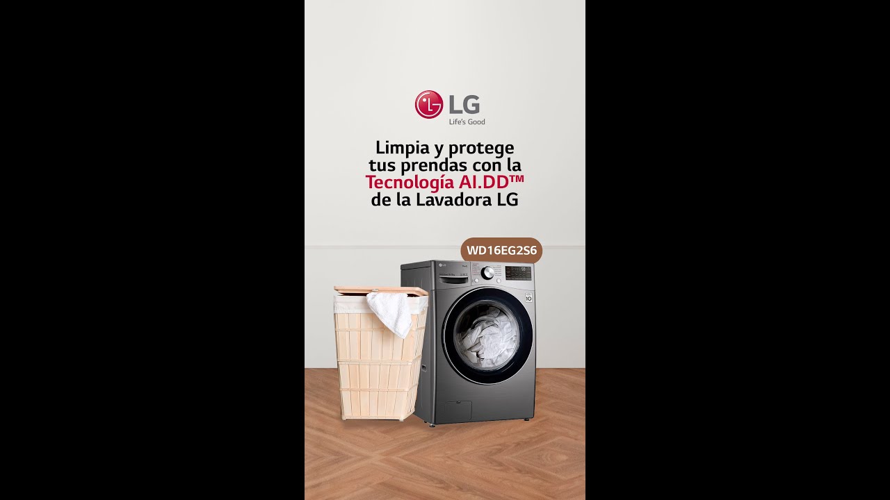 Lavadora LG: Ropa deportiva, elegante o uniformes, no importa el tejido que quieras lavar  | LG