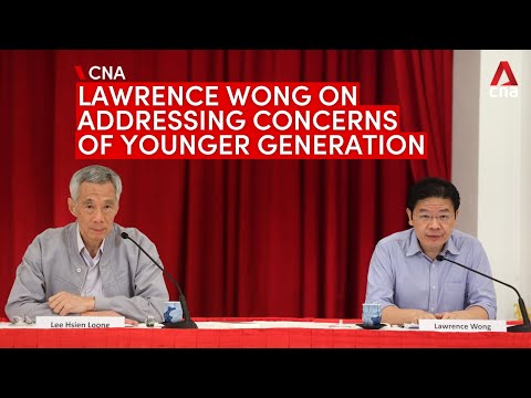 Lawrence Wong on challenges for PAP 4G team in addressing concerns of young Singaporeans