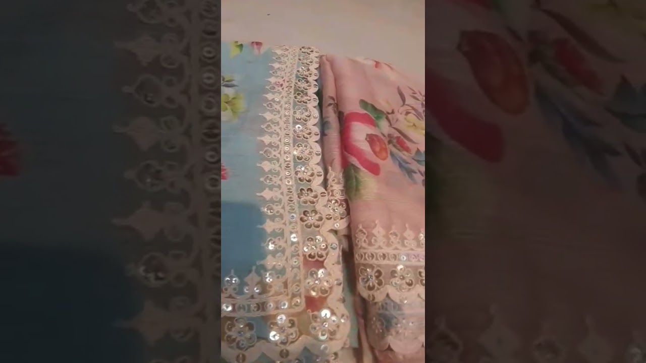 laxmipati SAREE | new floral print | lakhnavi embroidery | work SAREE | new collection update