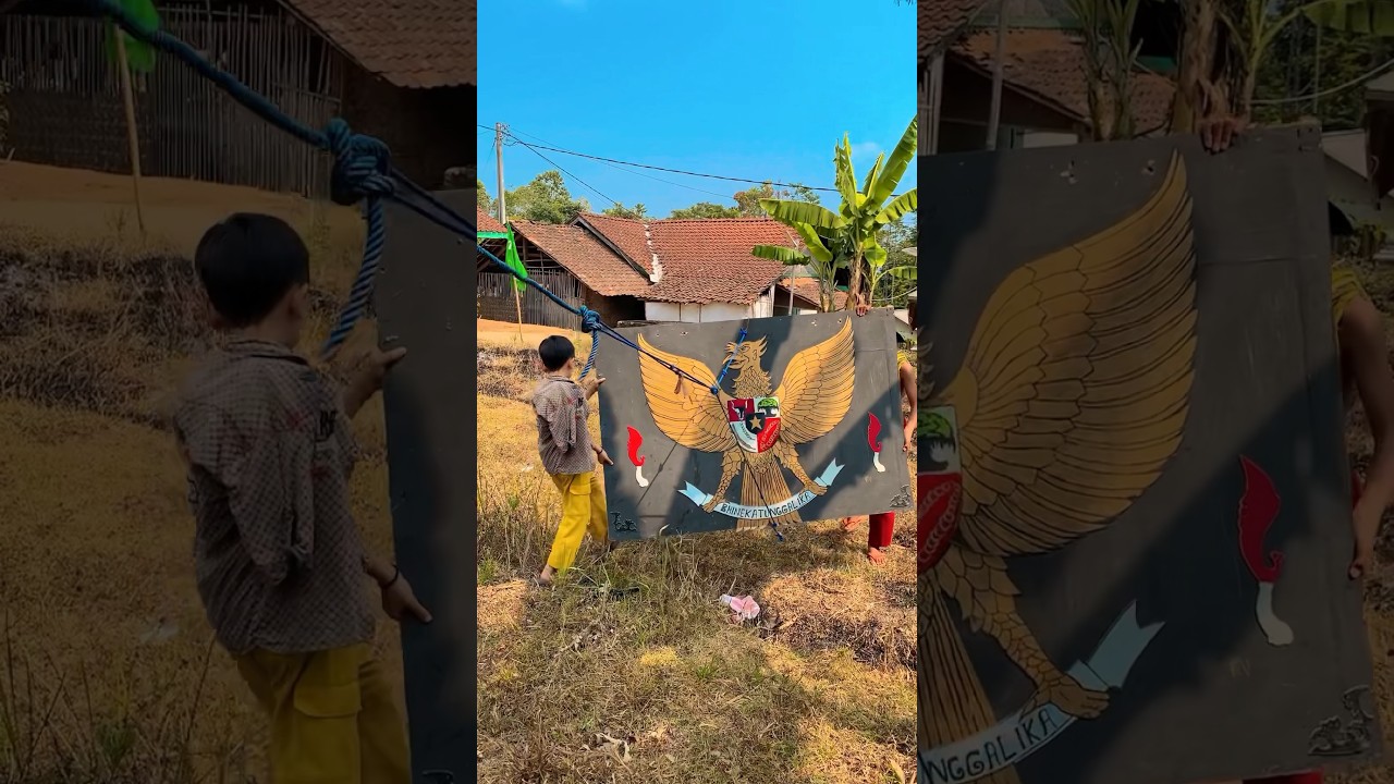 Layangan besar pemecah rekor #diy #kreatif #gagaheuy #viral