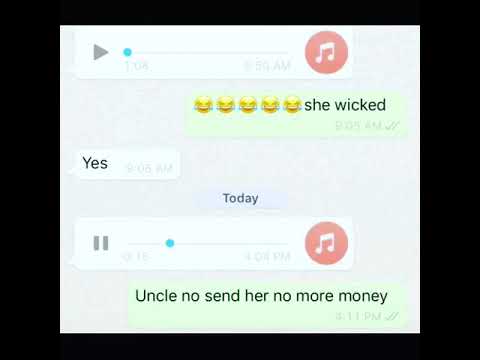 leak Voice note Wicked Gyal This