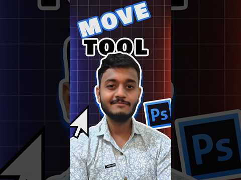 Learn Move tool in a Simple way. #learnphotoshop #tutorial