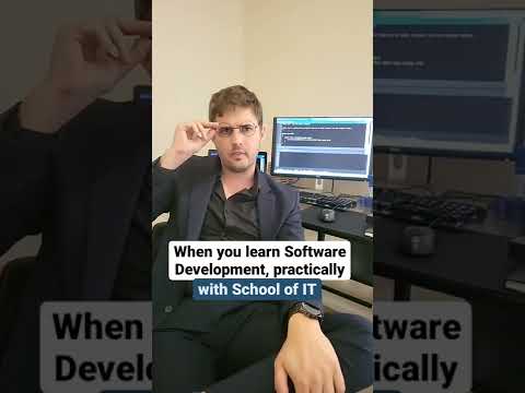 Learn to code and become a software developer #reels #coding #ai #tiktok #python #schoolofit #fyp