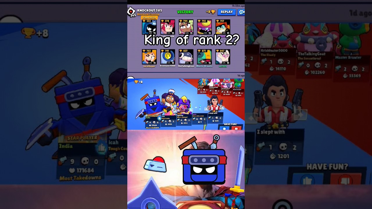 Least skilled ash | #brawlstars #starman