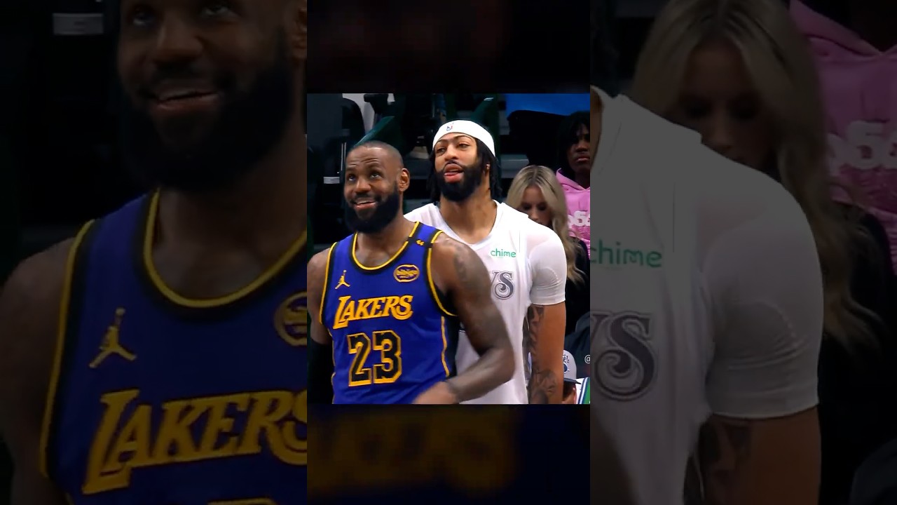 LeBron and AD's FRIENDSHIP ❤️ #shorts