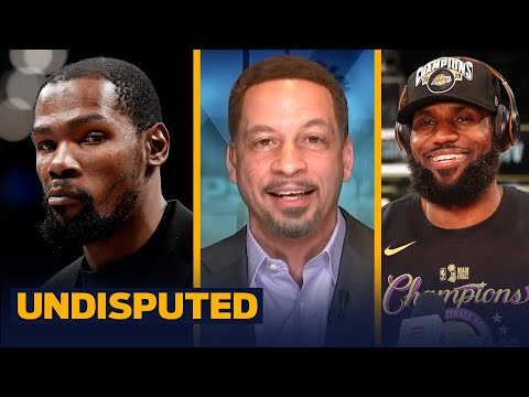 'LeBron vs KD isn't a debate, It's not even close' — Chris Broussard | NBA | UNDISPUTED