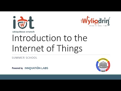 Lecture 1: Introduction to the Internet of Things