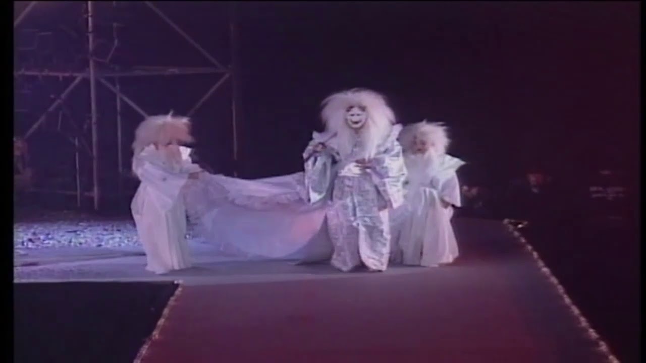 Legendary Akira Hokuto entrance in the Tokyo dome