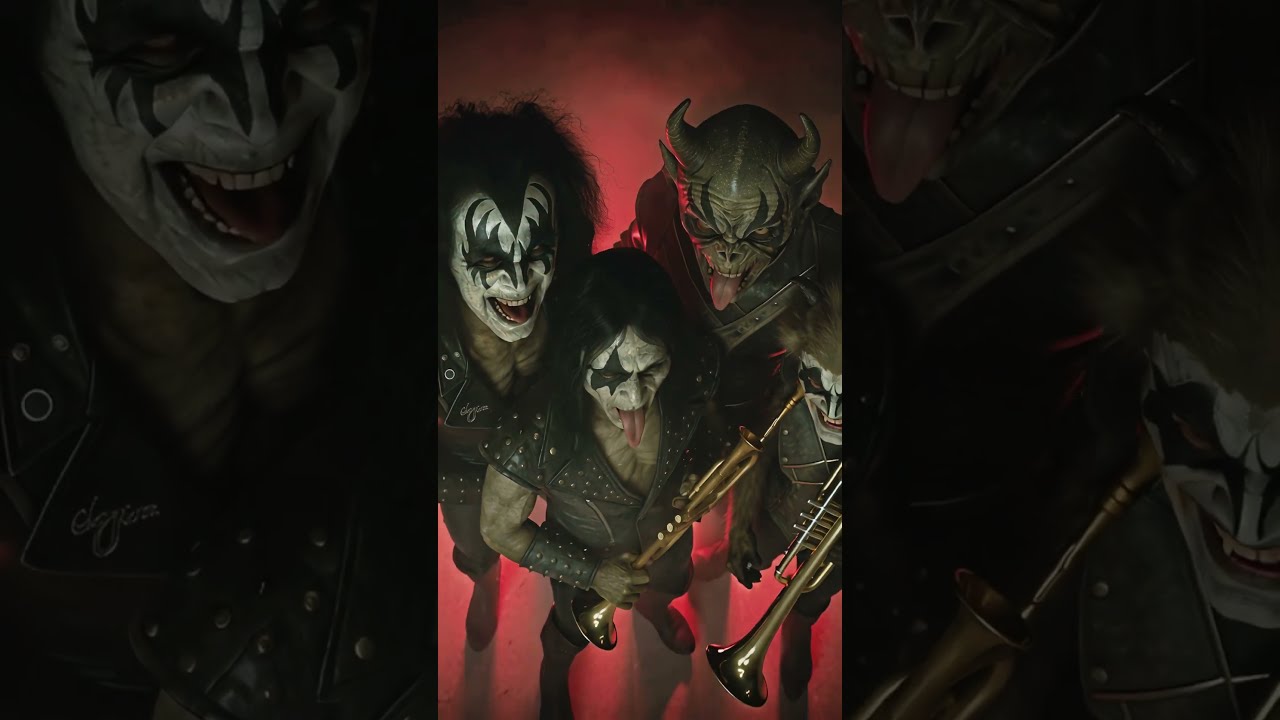 Legends Reimagined: Monster Rock Hall    #aiart  #monsterBands #rocklegends  #aivideo  #horrorart