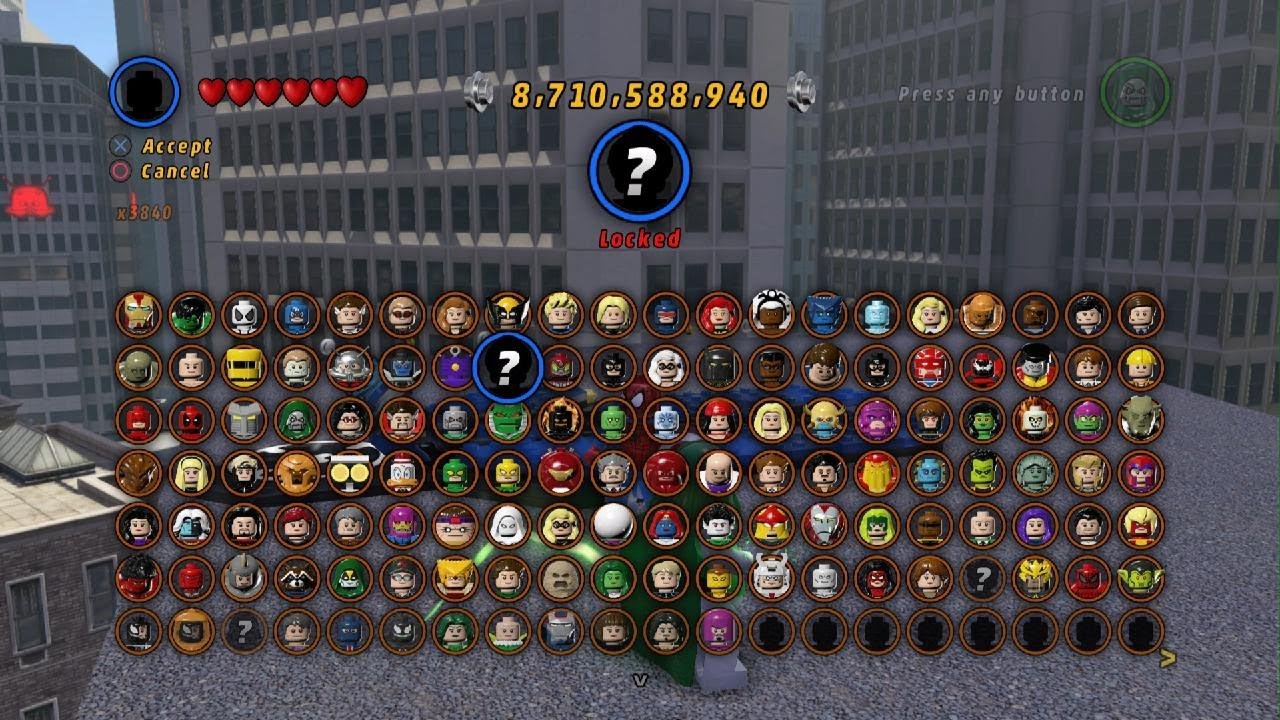 LEGO MARVEL Super Heroes FINALE Buying all suits