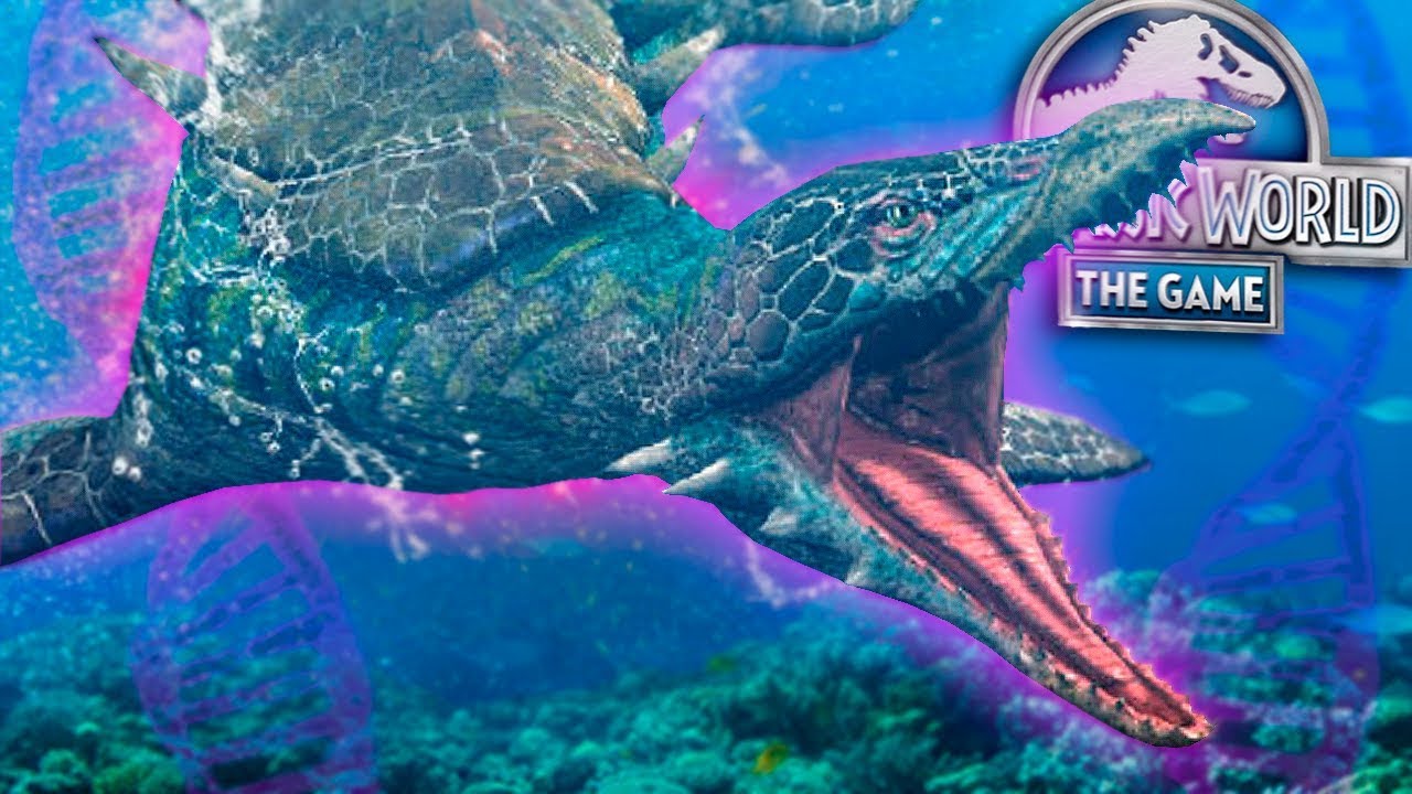 LEPTOSTEGA | NEW AQUATIC HYBRID + T-REX CODE 19! - Jurassic World - The Game | Ep. 289