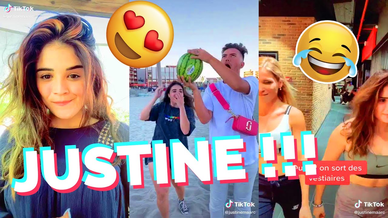 LES MEILLEURS MOMENTS DE JUSTINE MAARC!!! Compilation drôle