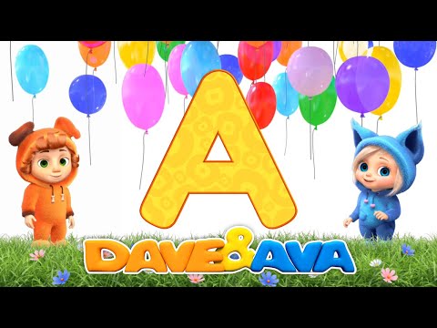 Let's learn the letters from A to Z with Dave and Ava | Dave & Ava Games
