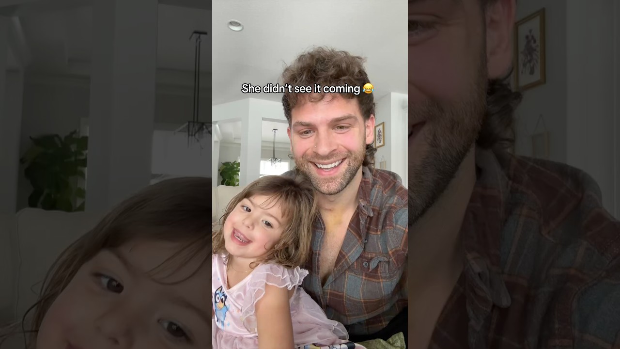 “Let’s make bideo daddy” #alixandstephen #dad #family