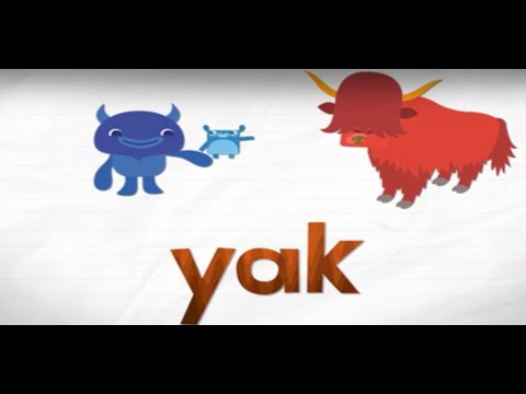 Letter Y - YAK - Endless Reader