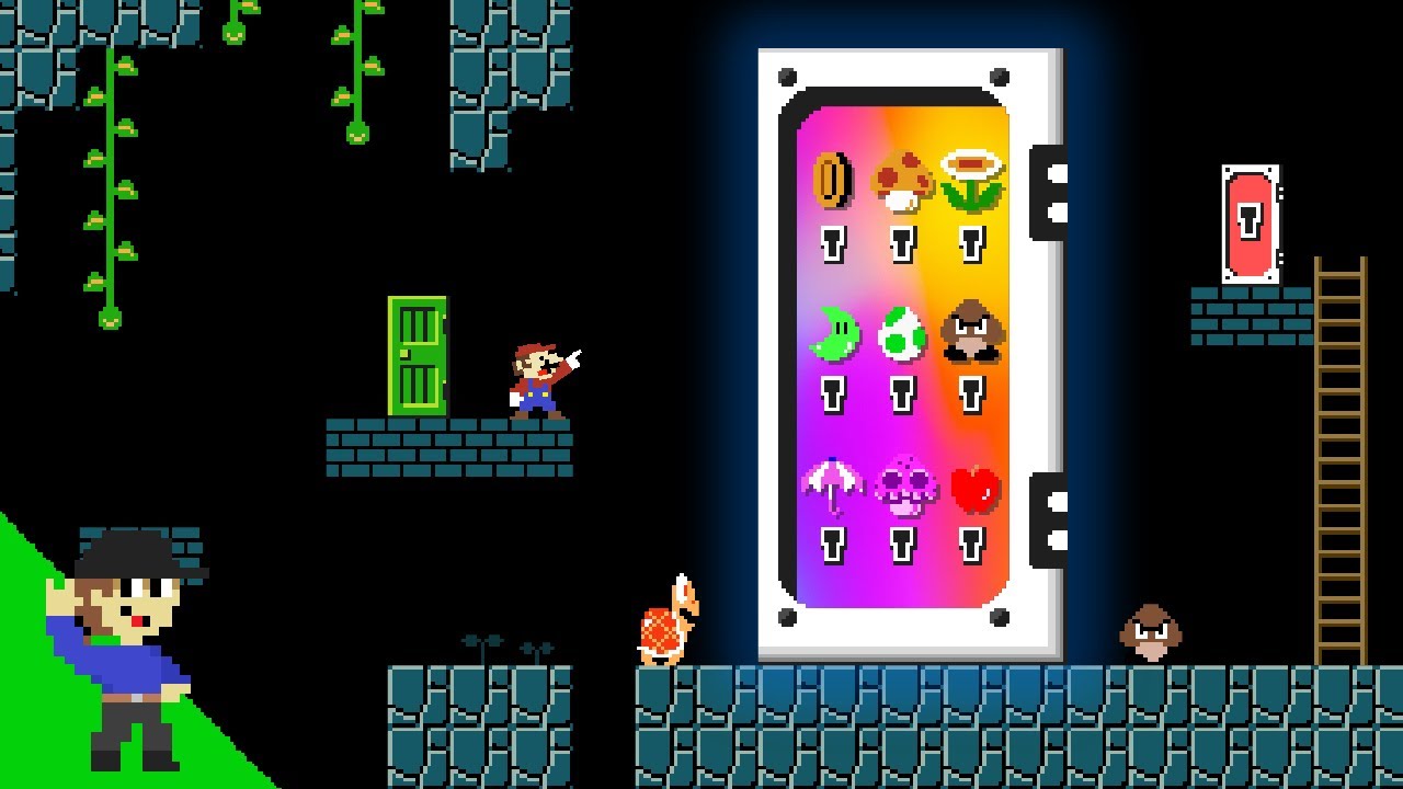 Level UP: Mario and the Giant Door of Items