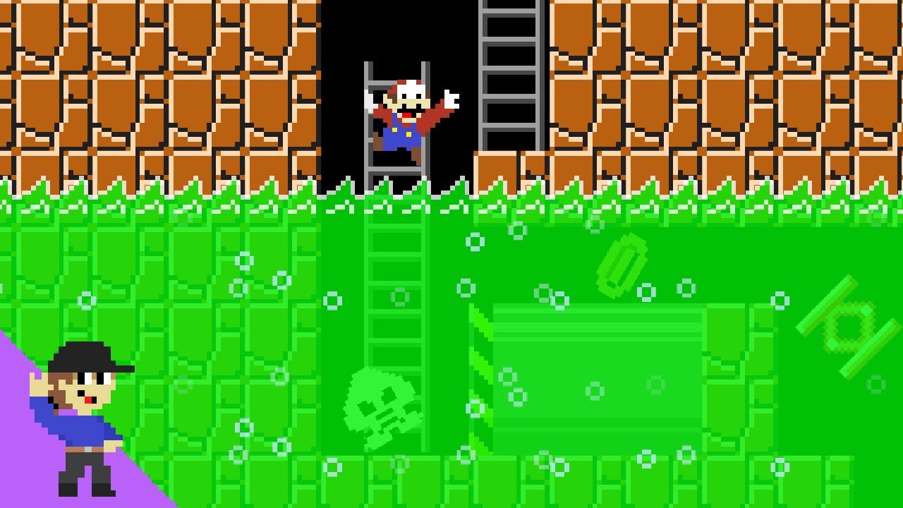 Level UP: Mario's Rising Acid Escape