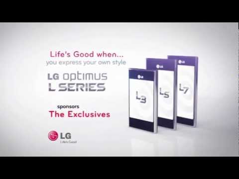 LG : Proud Sponsors of The Exclusives on ITV2