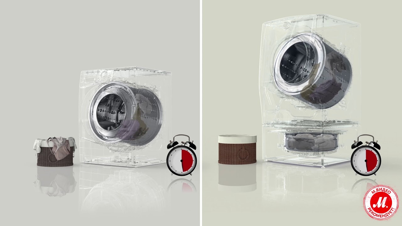 LG TWIN Wash – стиральная машина с двумя барабанами