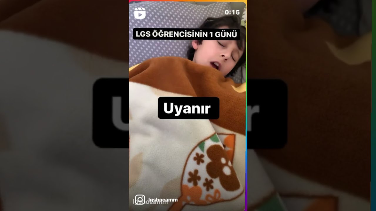 LGS Öğrencisinin 1 günü 😁Kimler Böyle ?