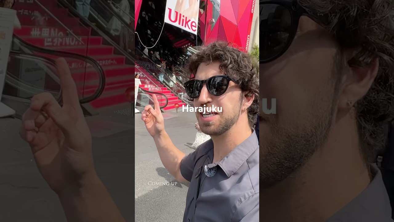 Life in Tokyo. Next stop, Harajuku #Japan #Tokyo #Shibuya #Harajuku #Vlog