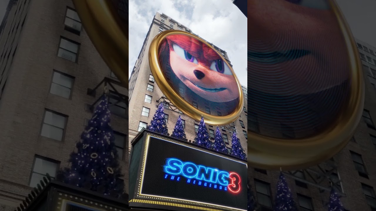 Life moves FAST in New York City. #SonicMovie3