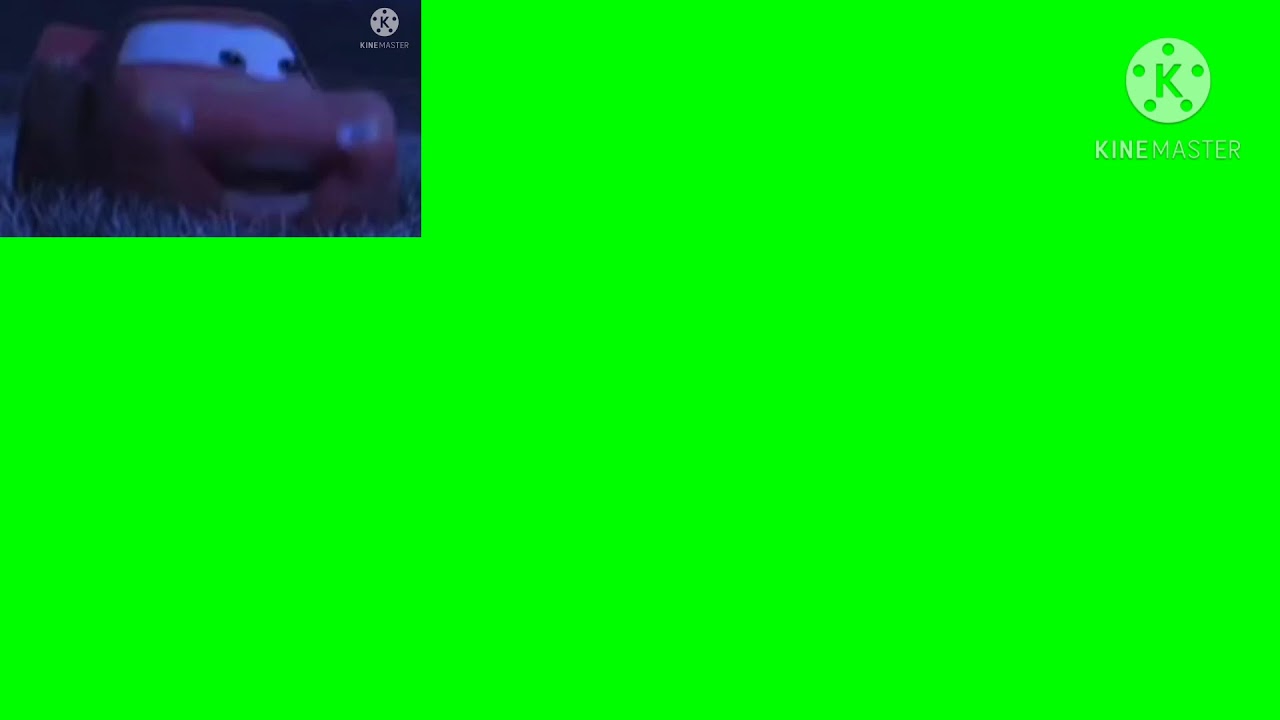 lightning McQueen laughing meme green screen (download now)