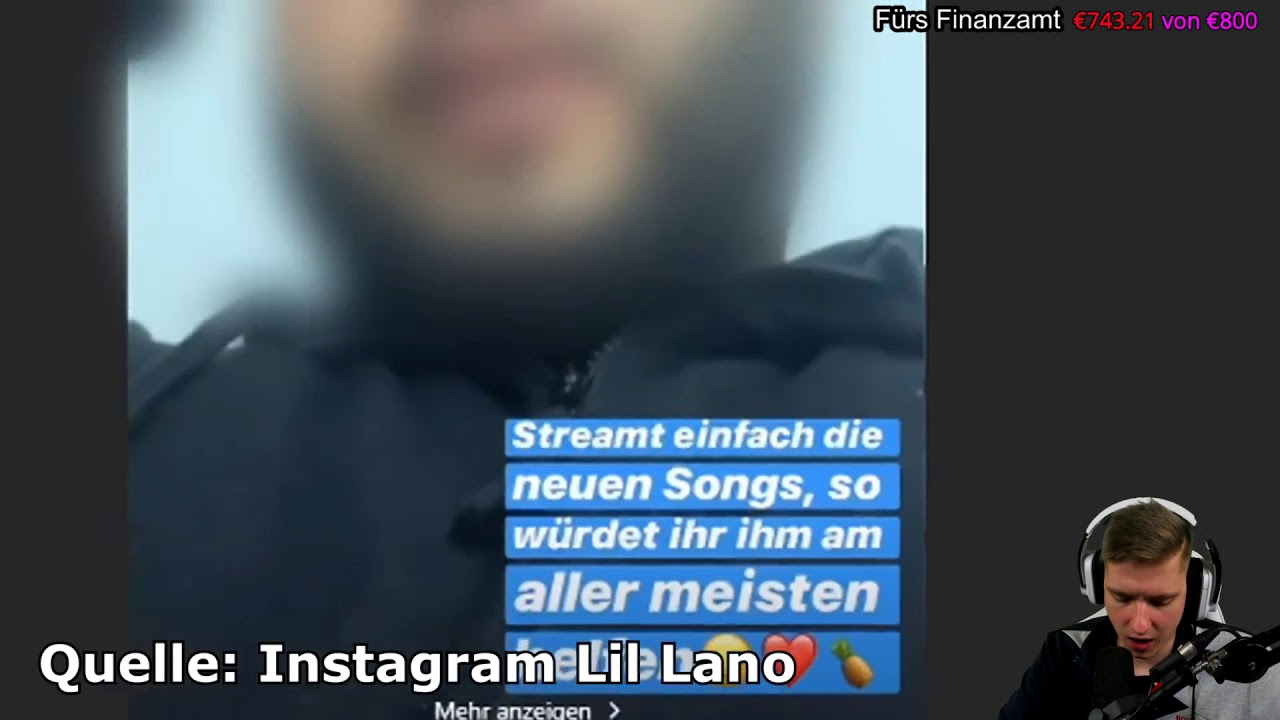 Lil Lano Krankheit Fake? Mazdak komisches Video