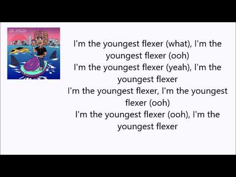 Lil Pump - Youngest Flexer ft. Gucci Mane (Lyrics Video)