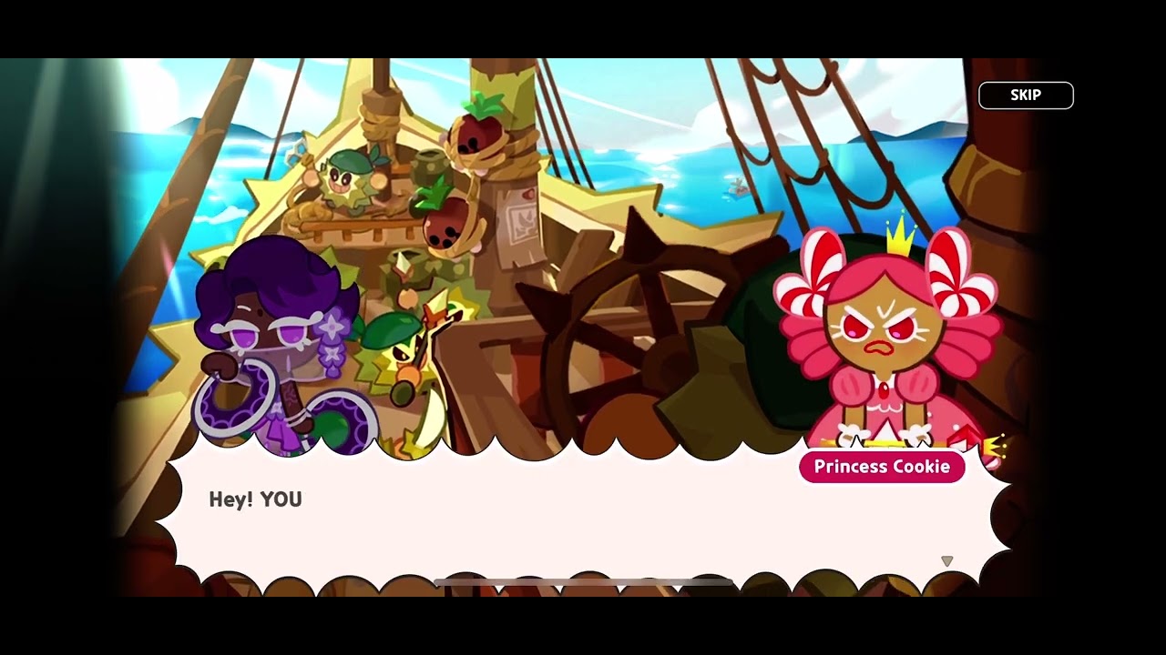 Lilac Cookie disrespecting Princess Cookie